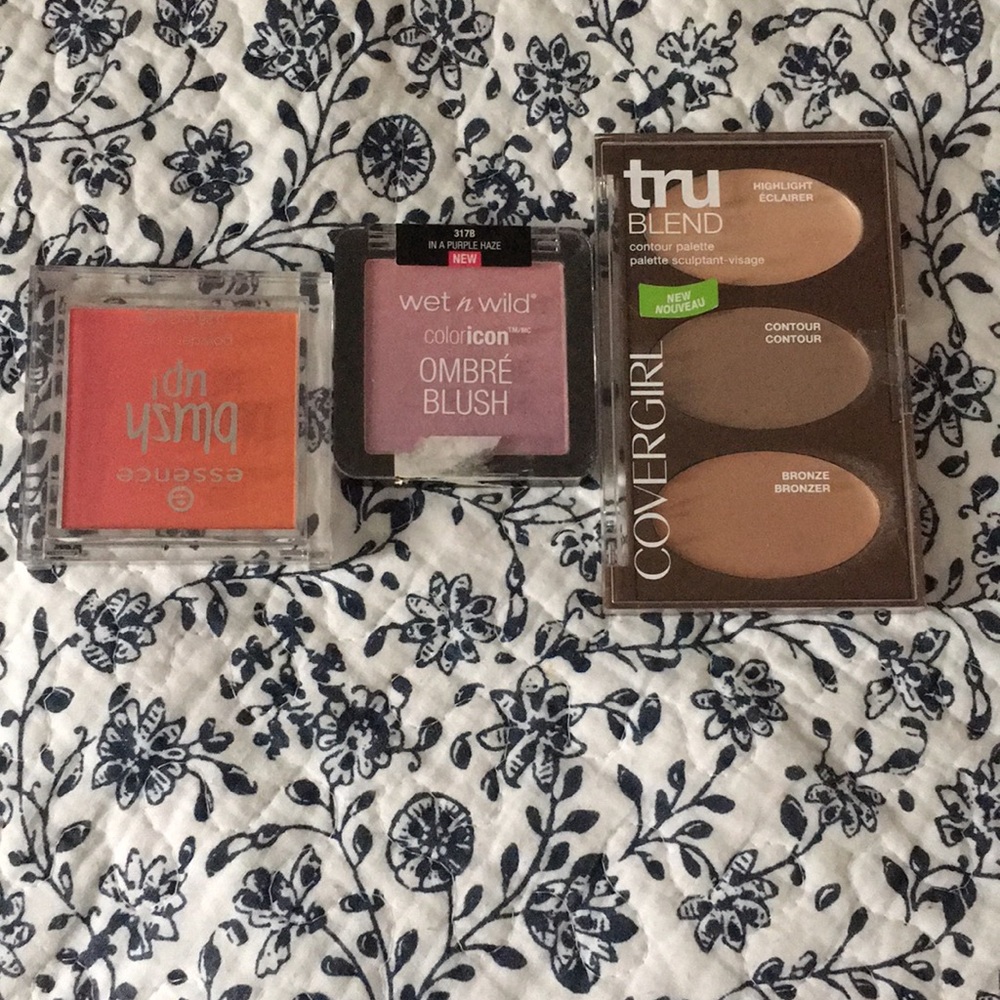 Essence blush wet wild blush cover girl cream